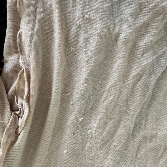 VRG GRL Sheer Tie Front Ruffle Trim Long Sleeve Cardigan Top - Picture 7 of 8